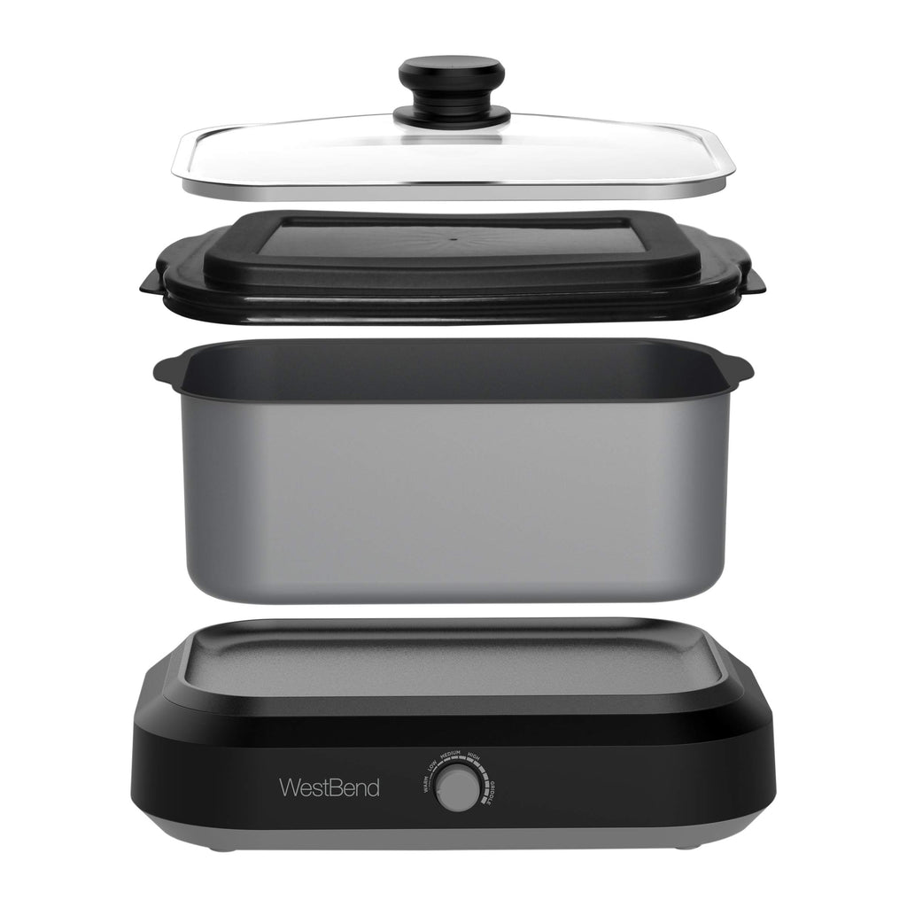 West Bend 87905 Versatility Slow Cooker with Temperature Control