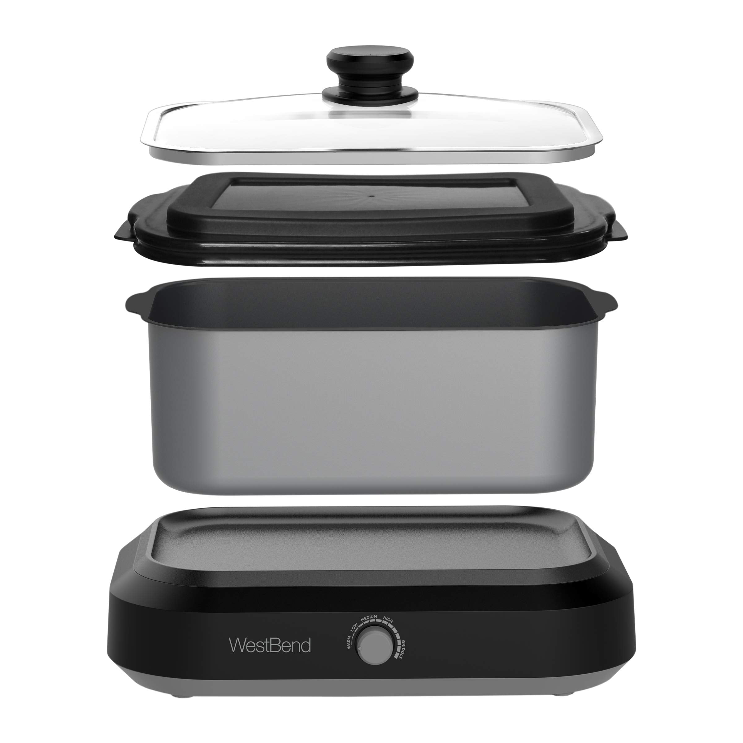 West Bend 87905 Versatility Slow Cooker with Temperature Control