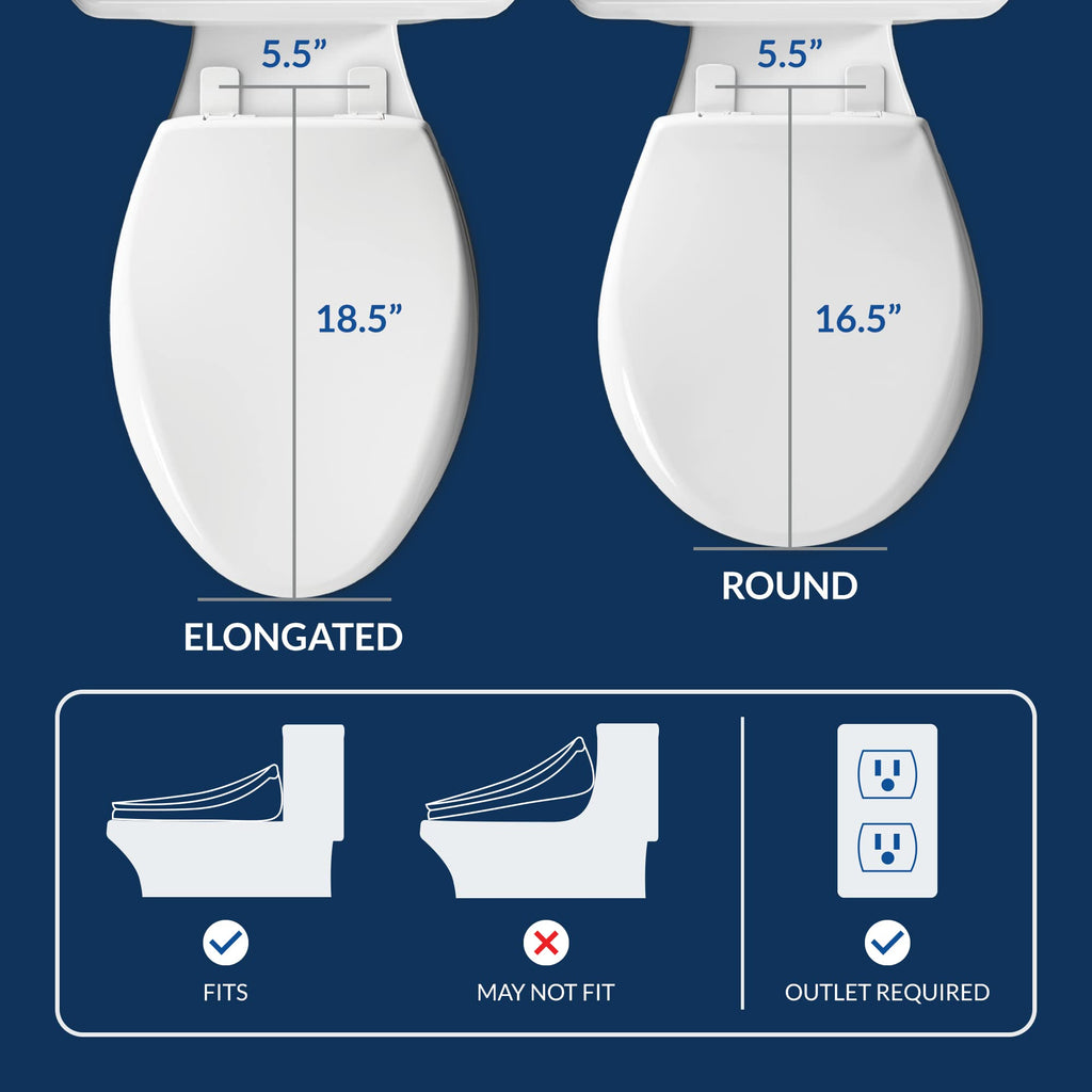 bioBidet BEMIS BB2000 Round Bidet