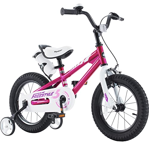 Royalbaby Freestyle Kids Bike 12 14 16 18 Inch Bicycle for Boys Girls Ages 3-9 Years, Multiple Colors
