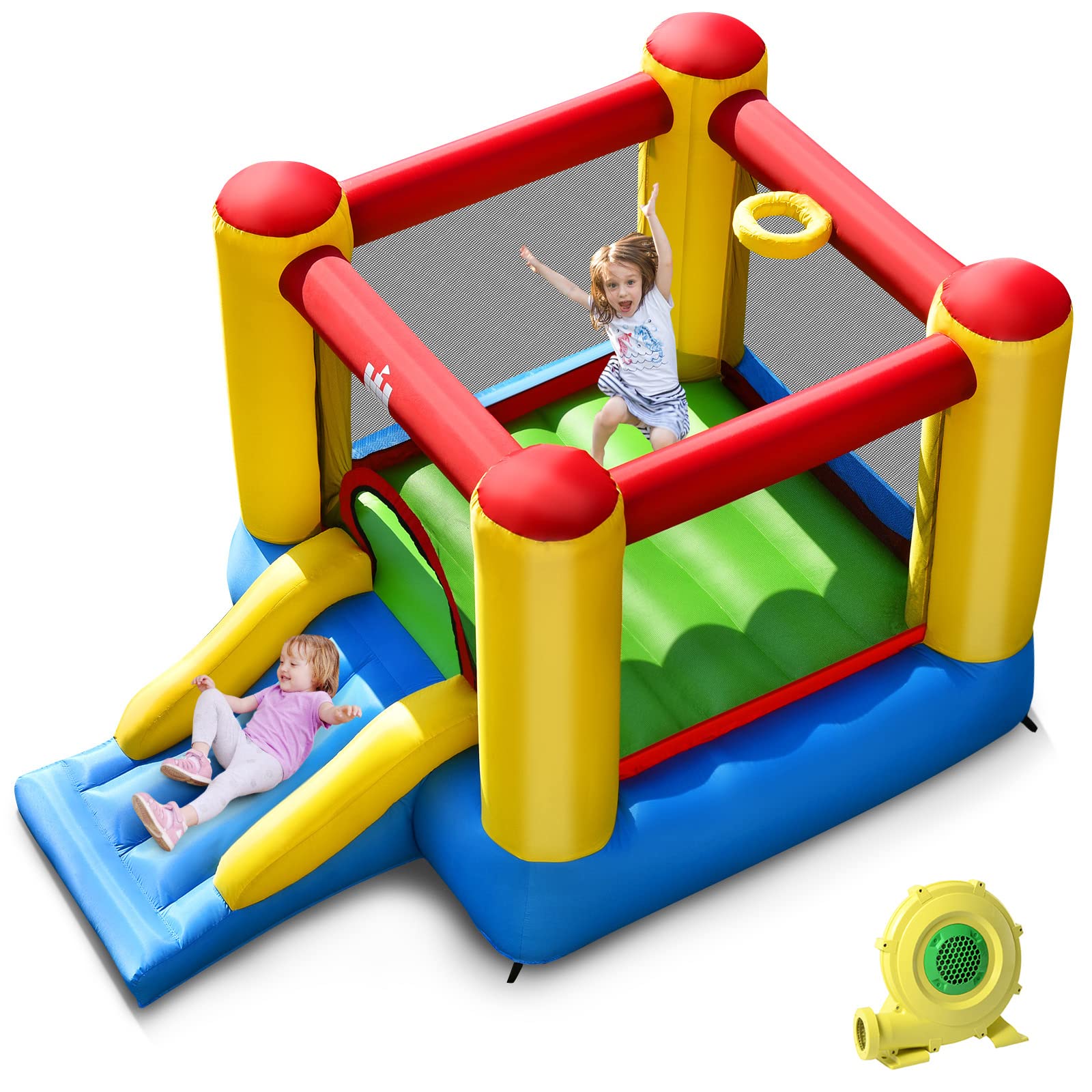 BOUNTECH Inflatable Bouncer Surrounded Including
