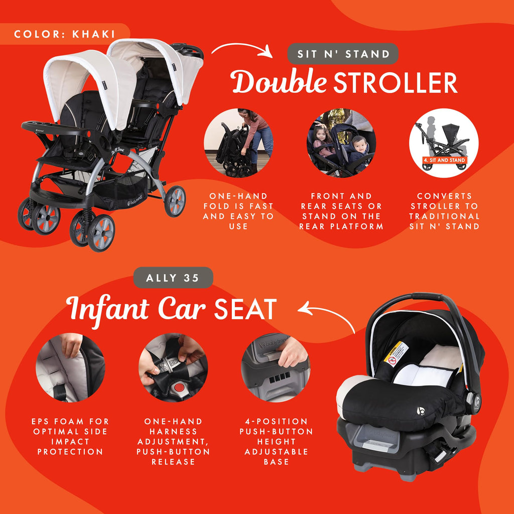 Baby Trend Compact Stroller Carriers