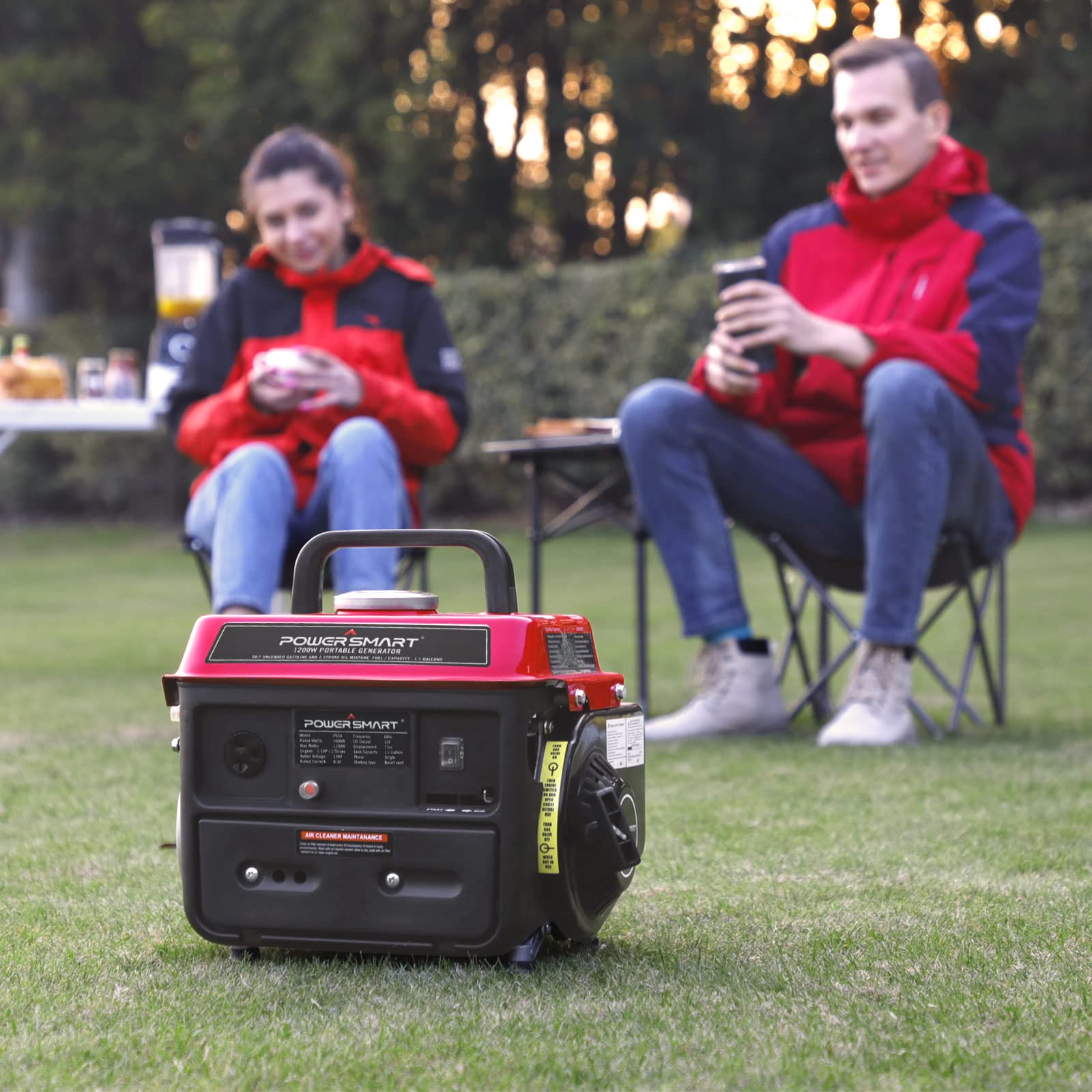 PowerSmart Generator Running Starting Portable
